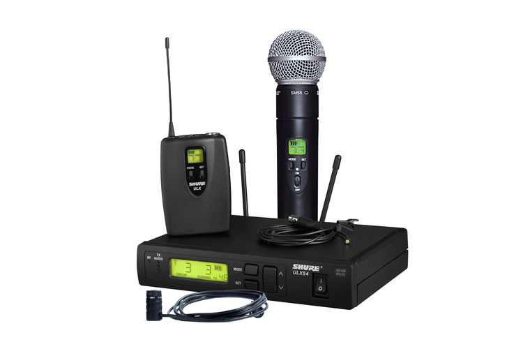 Shure ULX-S with transmitter and Beta 98 H